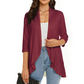 ✨ Cardigan pentru femei cu mâneci 3/4 și închidere în față
