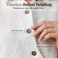 Women's Asymmetrical Button-Up Short Sleeve Shirt