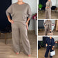 Set elegant din trei piese, compus din un cardigan lung, un top și pantaloni 💞
