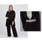 Set elegant din trei piese, compus din un cardigan lung, un top și pantaloni 💞