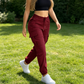 ✨ 👖 Pantaloni cargo pentru femei, uni, cu croială conică