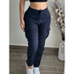 ✨ 👖 Pantaloni cargo pentru femei, uni, cu croială conică