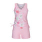 🏖️ Costum de baie tankini din două piese, cu imprimeu, pentru femei