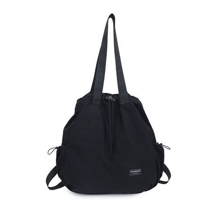👕 Geantă de umăr tip rucsac pentru femei, cu capacitate mare și șnur