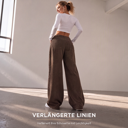 🎉✨Lässige Weithosen mit entspannter Passform für Damen