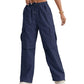 👖 Pantaloni cargo cu picior lat, cu uscare rapidă