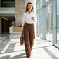 ✨ Pantaloni Casual din Catifea Cordeluță, Croială Lejeră, pentru Femei