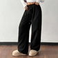 ✨ Pantaloni Casual din Catifea Cordeluță, Croială Lejeră, pentru Femei