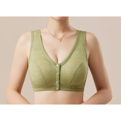 ✨ 👙Sutien pentru femei fără sârmă, cu închidere frontală🌸