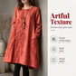 Women's Casual Long Sleeve Round Neck A-Line Dress