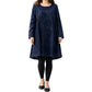 Women's Casual Long Sleeve Round Neck A-Line Dress