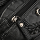 Women's Soft PU Leather Multi-Pocket Crossbody Bag