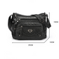 Women's Soft PU Leather Multi-Pocket Crossbody Bag