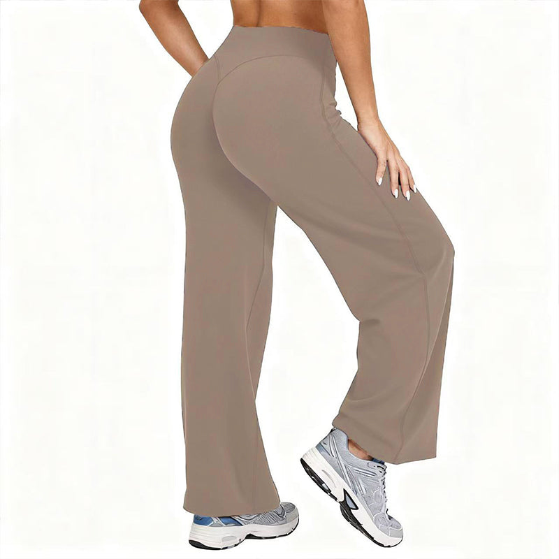 👖 Yogahose hoher Bund weites Bein