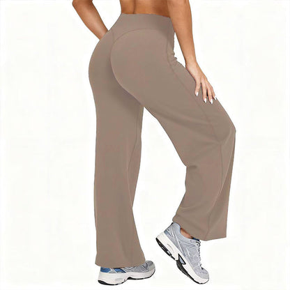 👖 Yogahose hoher Bund weites Bein