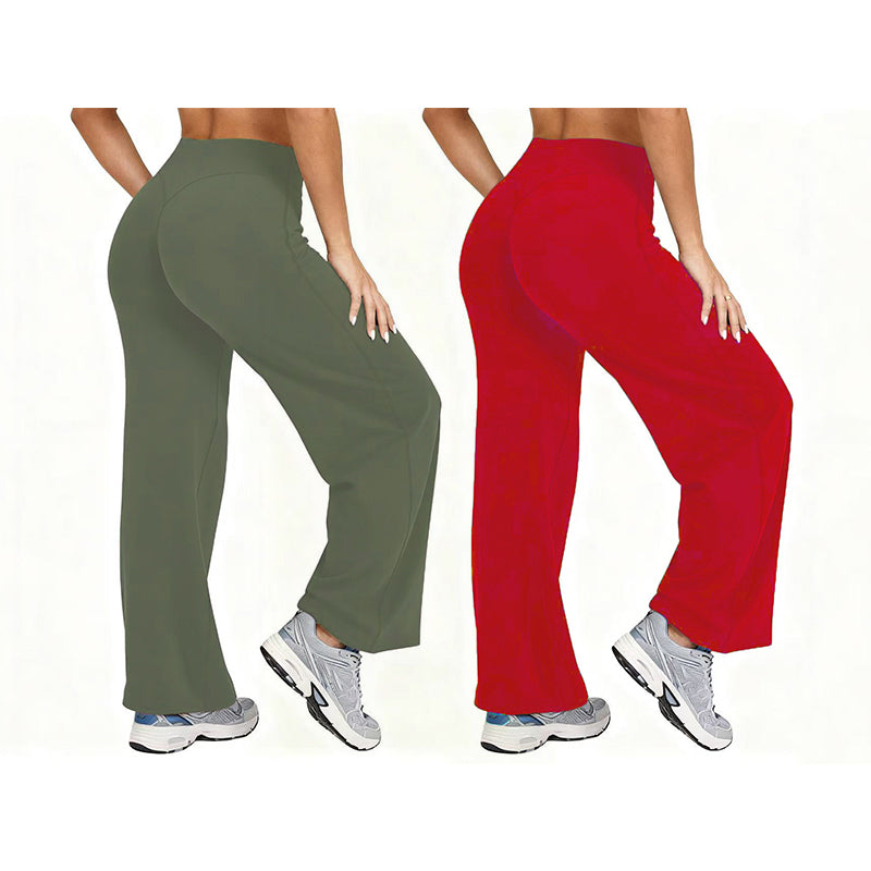 👖 Yogahose hoher Bund weites Bein