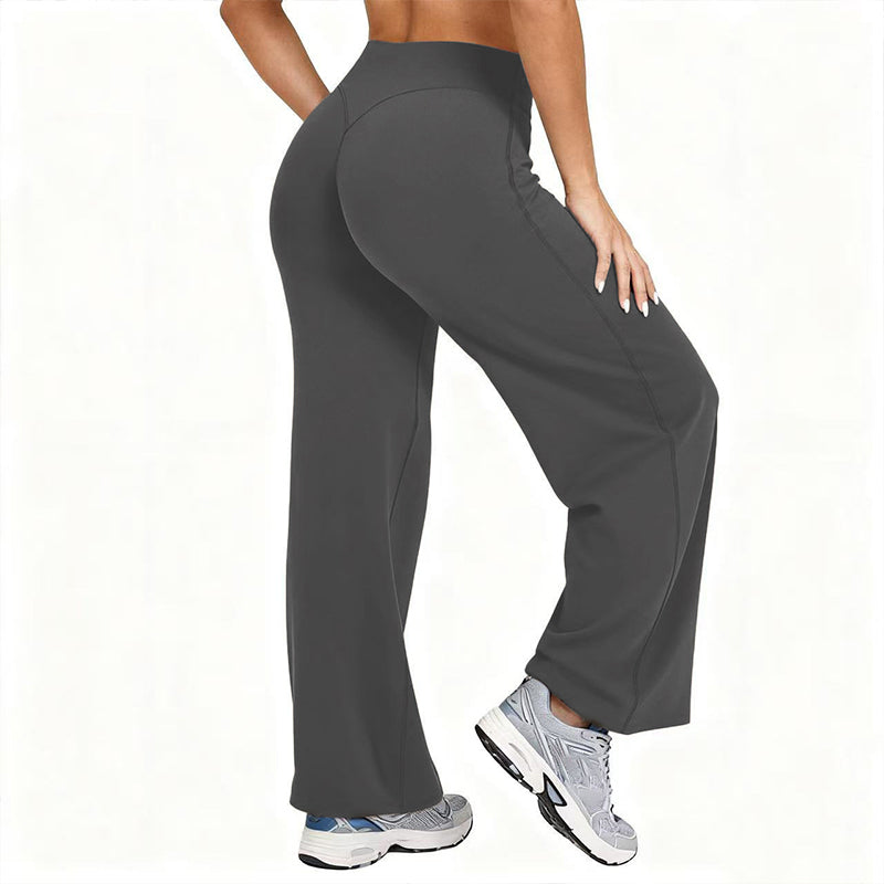 👖 Yogahose hoher Bund weites Bein