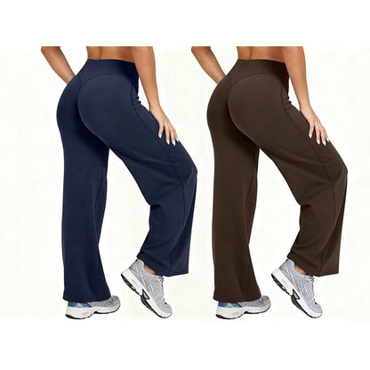 👖 Yogahose hoher Bund weites Bein