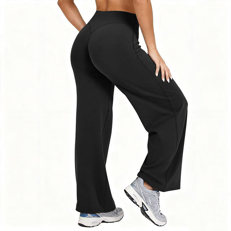 👖 Yogahose hoher Bund weites Bein