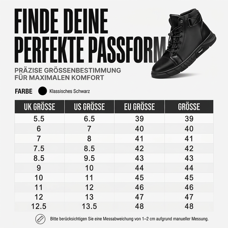 👢 💥 Wasserdichte Kampfstiefel aus echtem Leder für Herren
