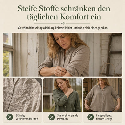 📢🎉50%Rabatt!!!🛍️✨Leger geschnittenes kariertes Langarmhemd in Übergröße, Sonnenschutz-Oberbekleidung für Frühling und Herbst