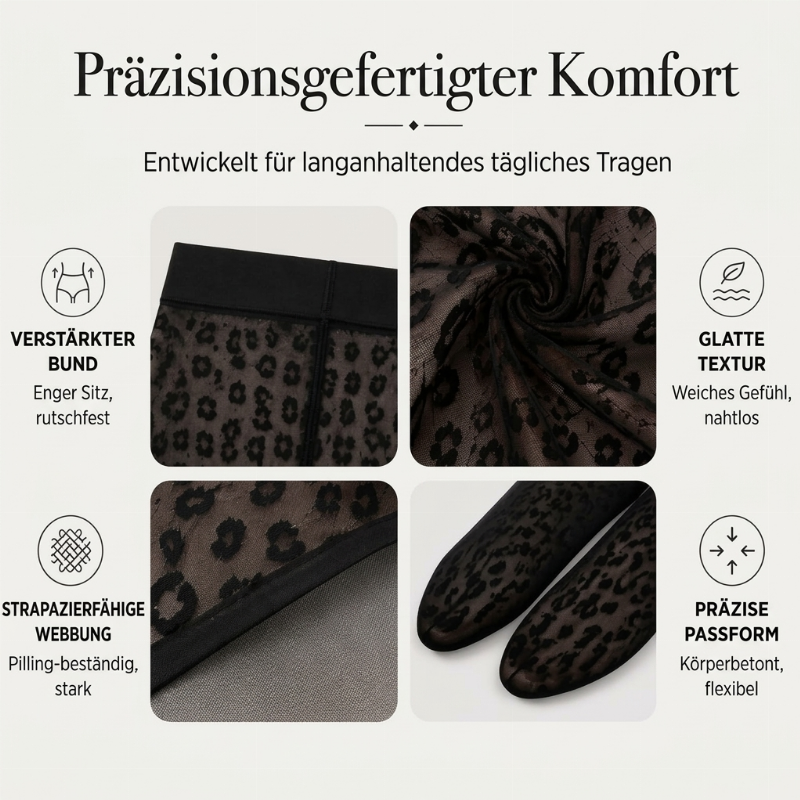 👖 💞 Leopardenmuster Strumpfhose