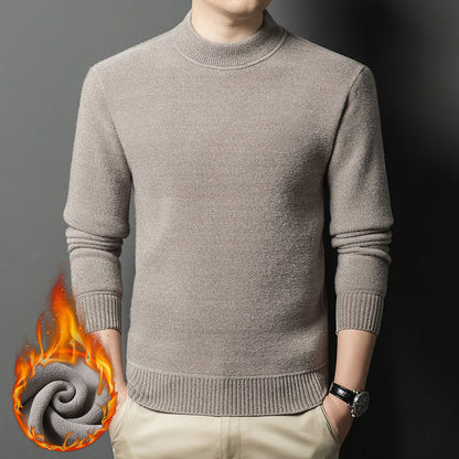 Men's Round Neck Thickened Sweater