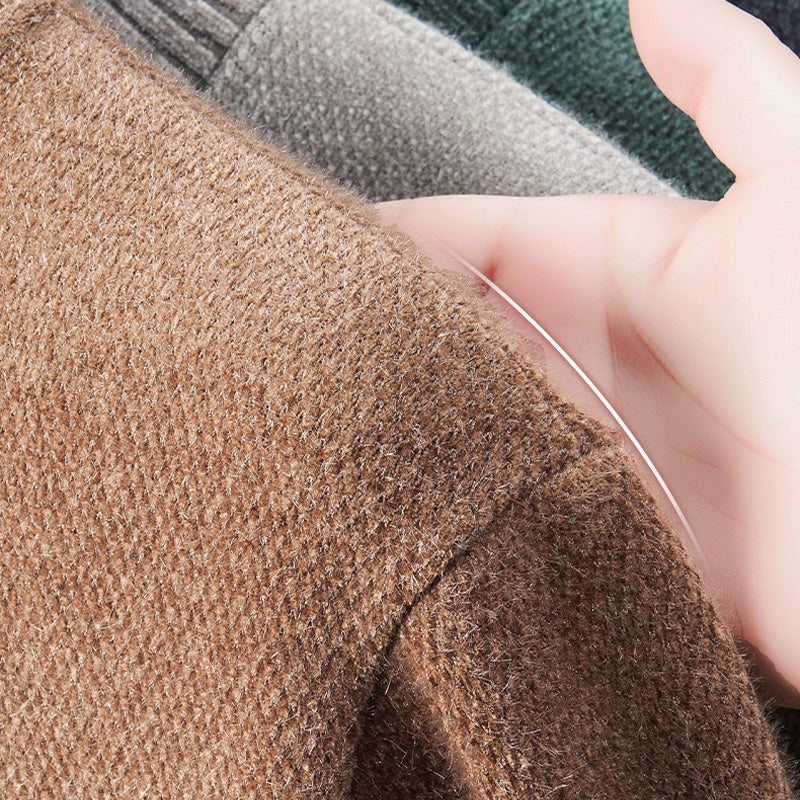 Men's Round Neck Thickened Sweater