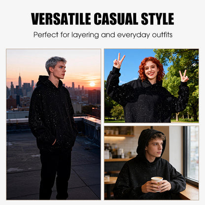 📢📢50 %  OFF !! ⏰Comfortable Starry Sky Pullover Hoodie