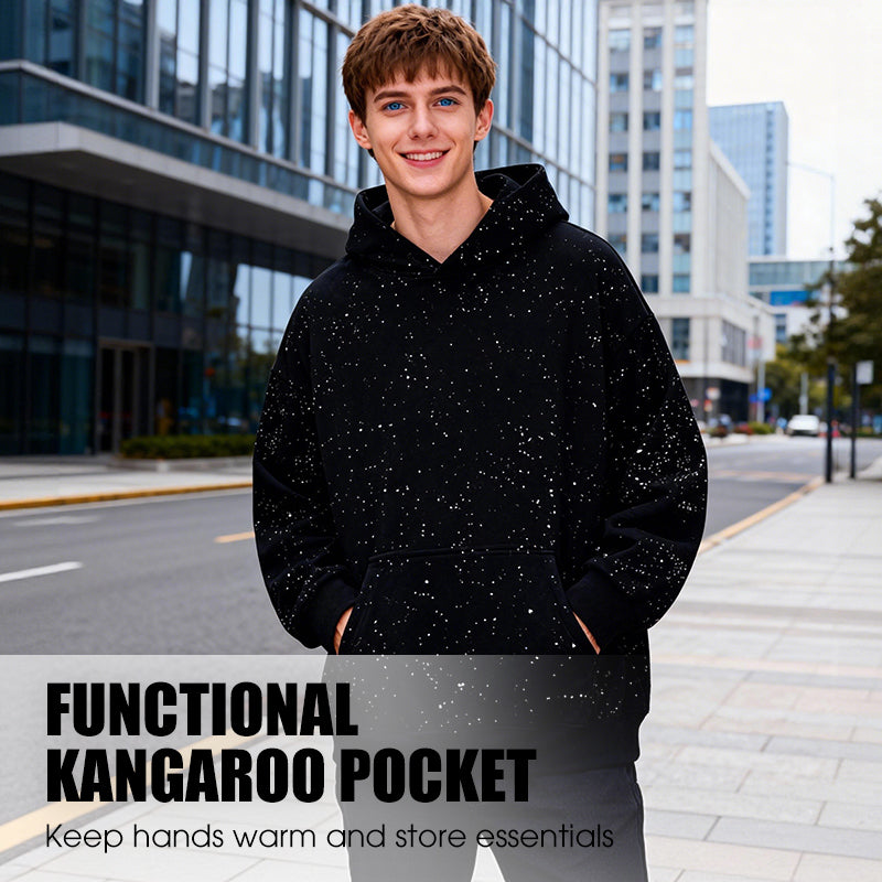 📢📢50 %  OFF !! ⏰Comfortable Starry Sky Pullover Hoodie