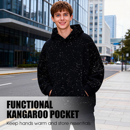 📢📢50 %  OFF !! ⏰Comfortable Starry Sky Pullover Hoodie