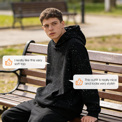 📢📢50 %  OFF !! ⏰Comfortable Starry Sky Pullover Hoodie