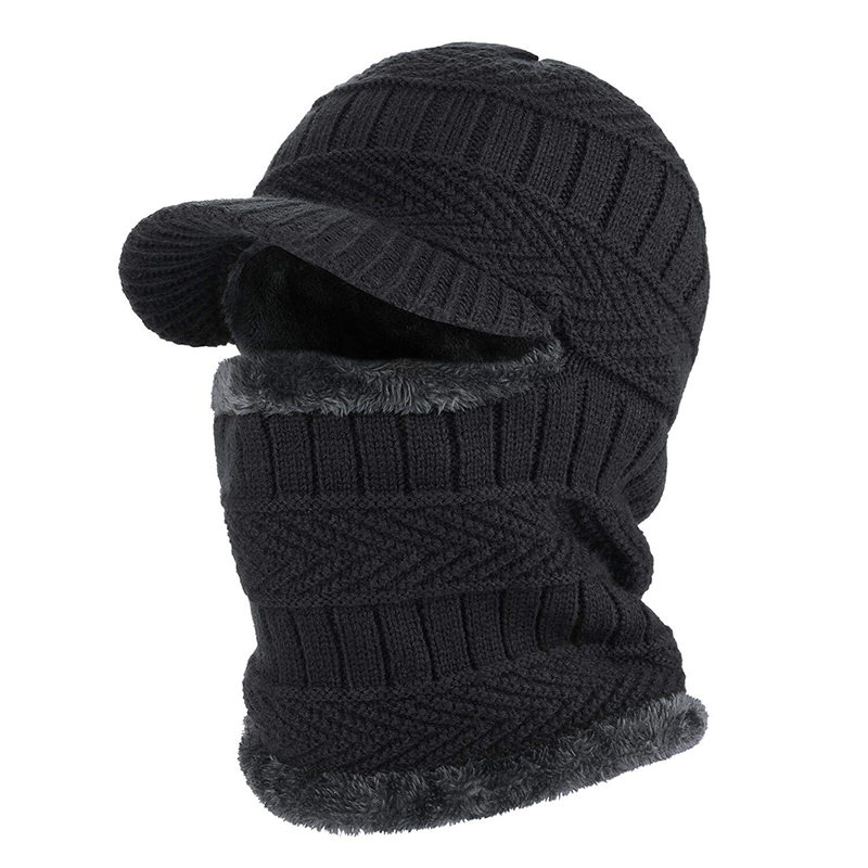 ❄️Winddichte Wärme, Schirm für die Augen – 3-in-1 Winter-Wärmekapuze ✨