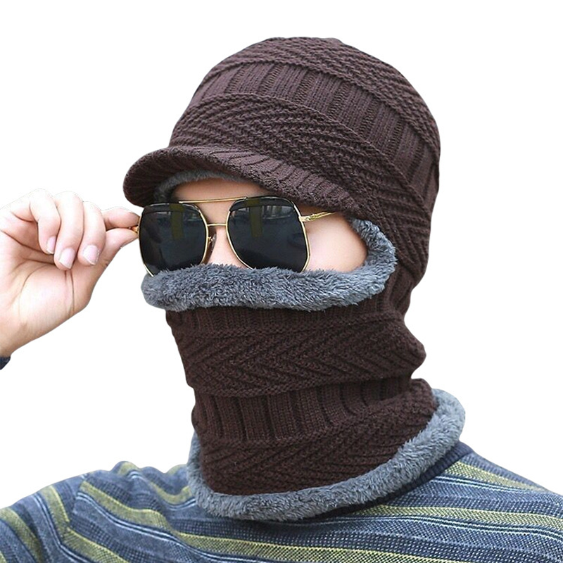 ❄️Winddichte Wärme, Schirm für die Augen – 3-in-1 Winter-Wärmekapuze ✨
