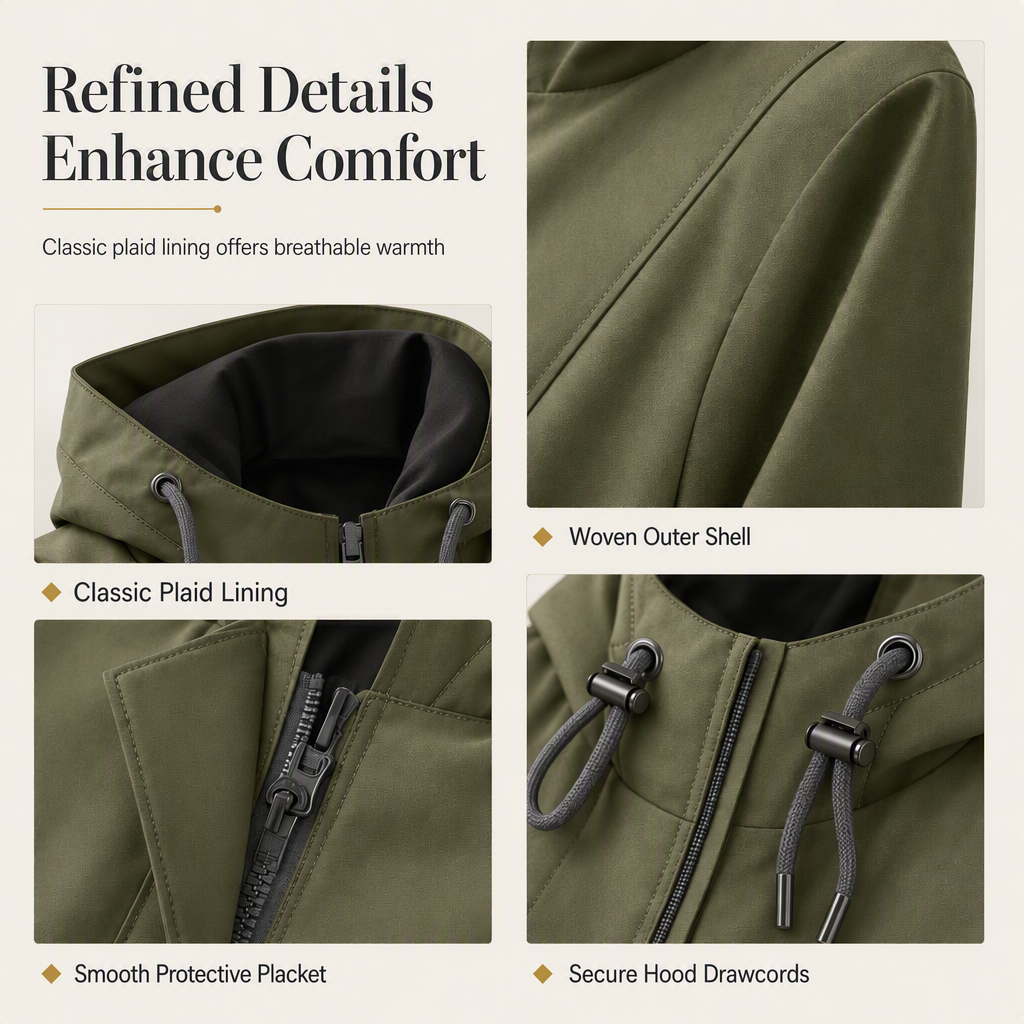 ✨ Neu eingetroffen – jetzt versandkostenfrei!✈Wanderjacke für Damen, winddicht, für den Außenbereich