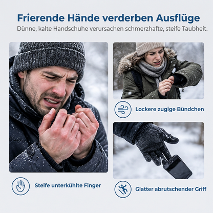 ❄️ Wasserdichte Winterhandschuhe für den Outdoor-Einsatz