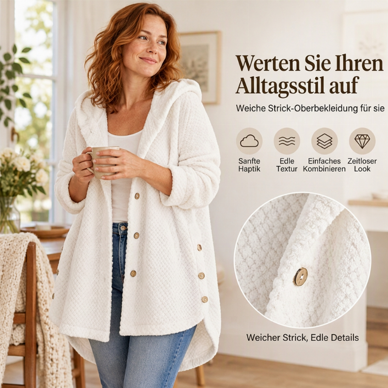 🧥 Damen Winter mittellange Wärmejacke