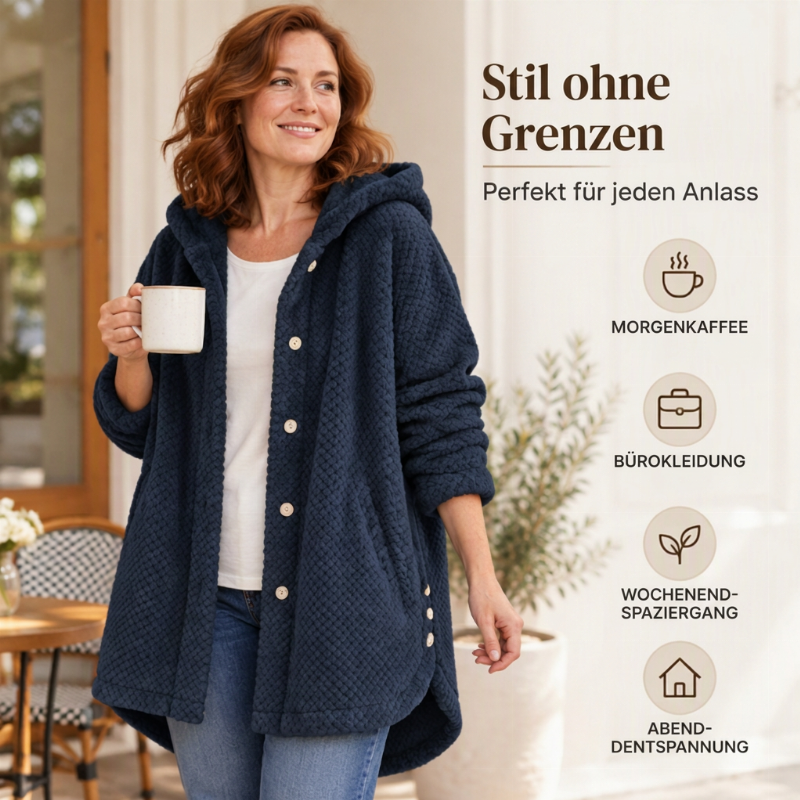 🧥 Damen Winter mittellange Wärmejacke