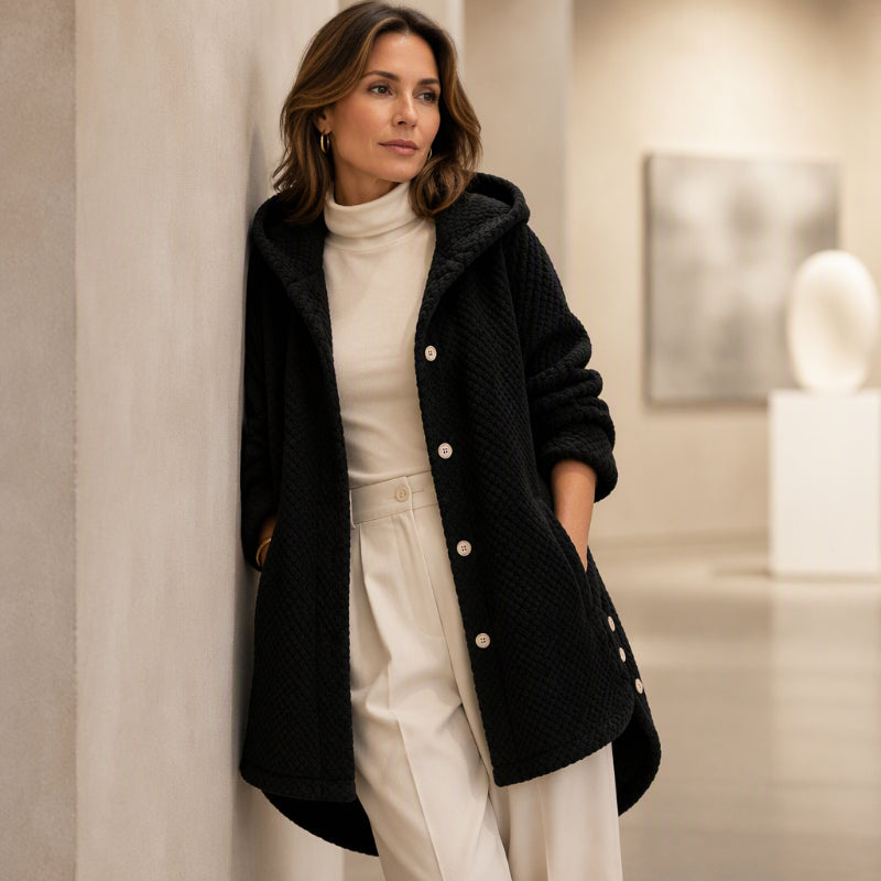 🧥 Damen Winter mittellange Wärmejacke