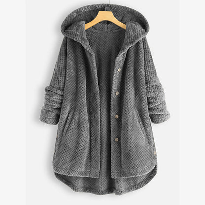 🧥 Damen Winter mittellange Wärmejacke