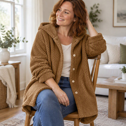 🧥 Damen Winter mittellange Wärmejacke