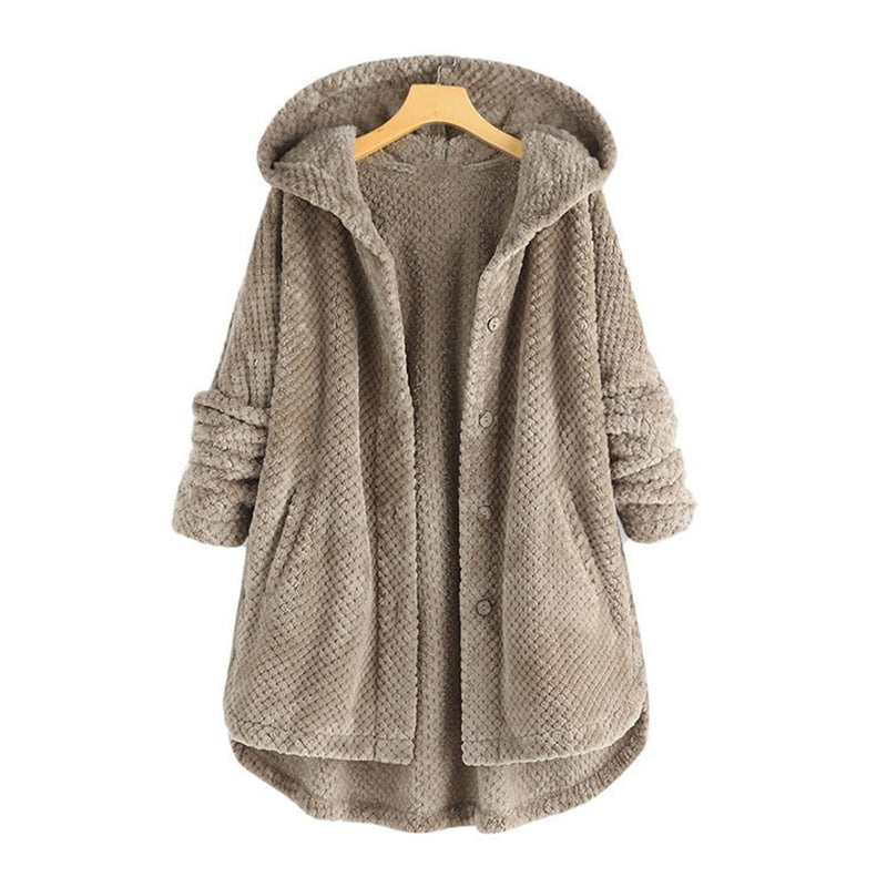 🧥 Damen Winter mittellange Wärmejacke