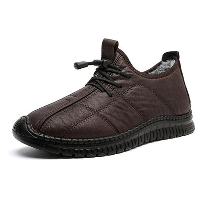 👟 Herren rückengefütterte rutschfeste Gehschuhe