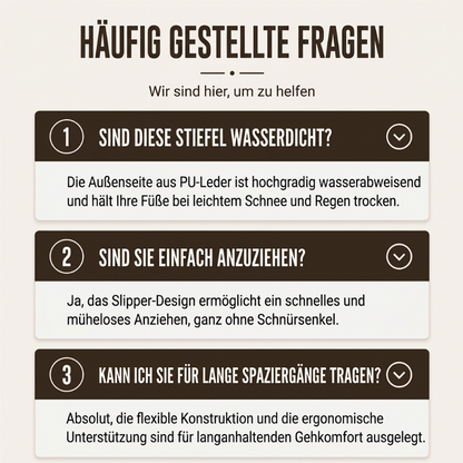 👟 Herren rückengefütterte rutschfeste Gehschuhe