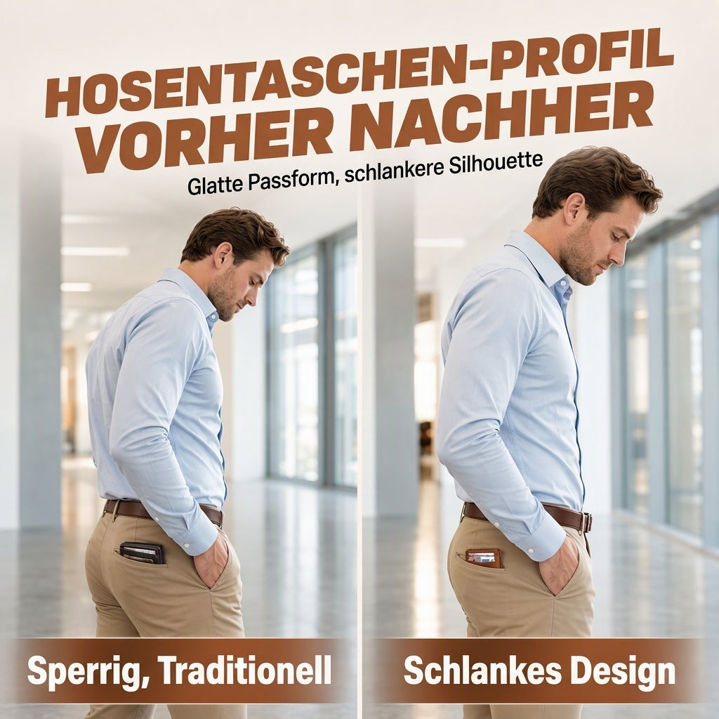 🧢 🛡️ Minimalistische RFID-Geldbörse – RFID-Schutz und schlankes Design 📦
