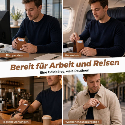 🧢 🛡️ Minimalistische RFID-Geldbörse – RFID-Schutz und schlankes Design 📦