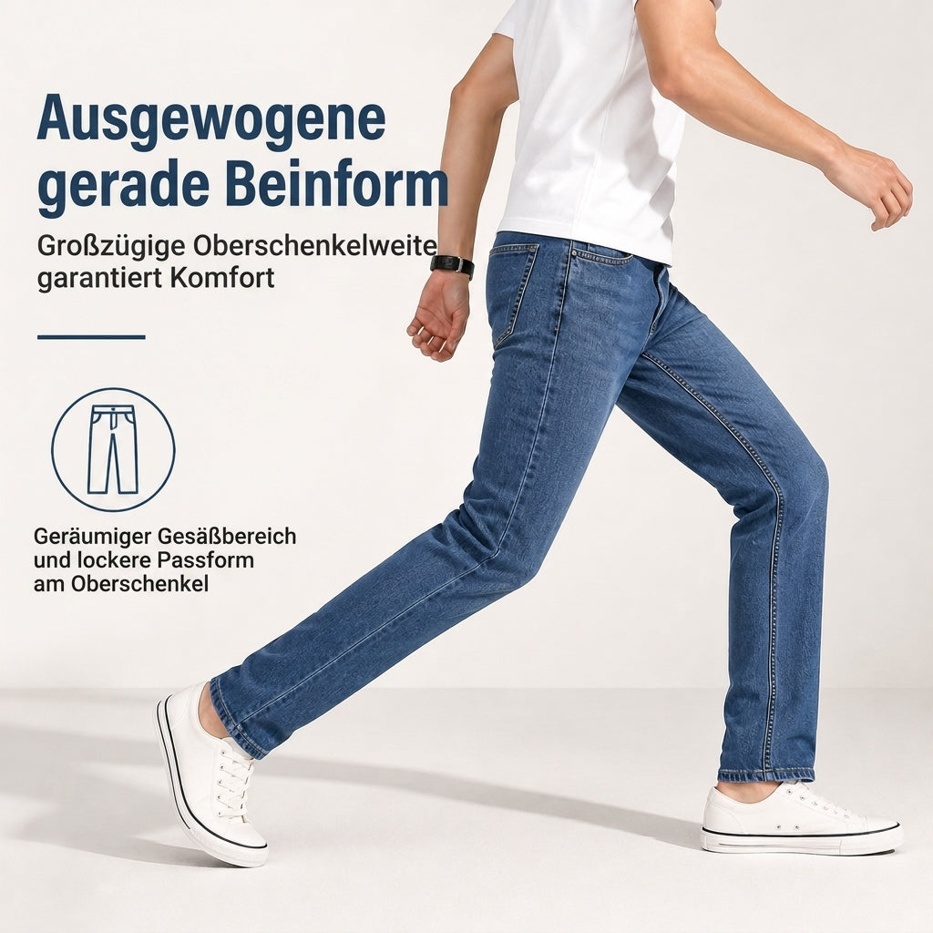 👖 Herren Stretch Slim Fit Jeans
