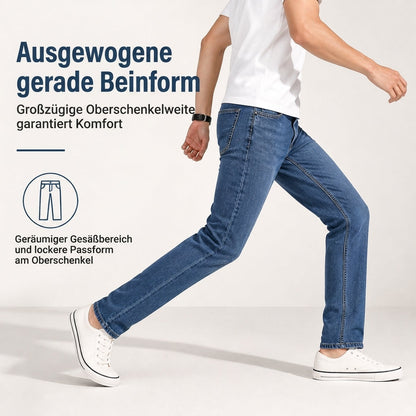 👖 Herren Stretch Slim Fit Jeans