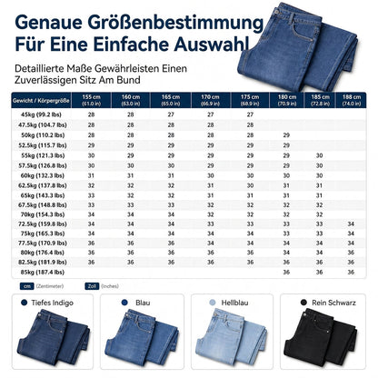👖 Herren Stretch Slim Fit Jeans