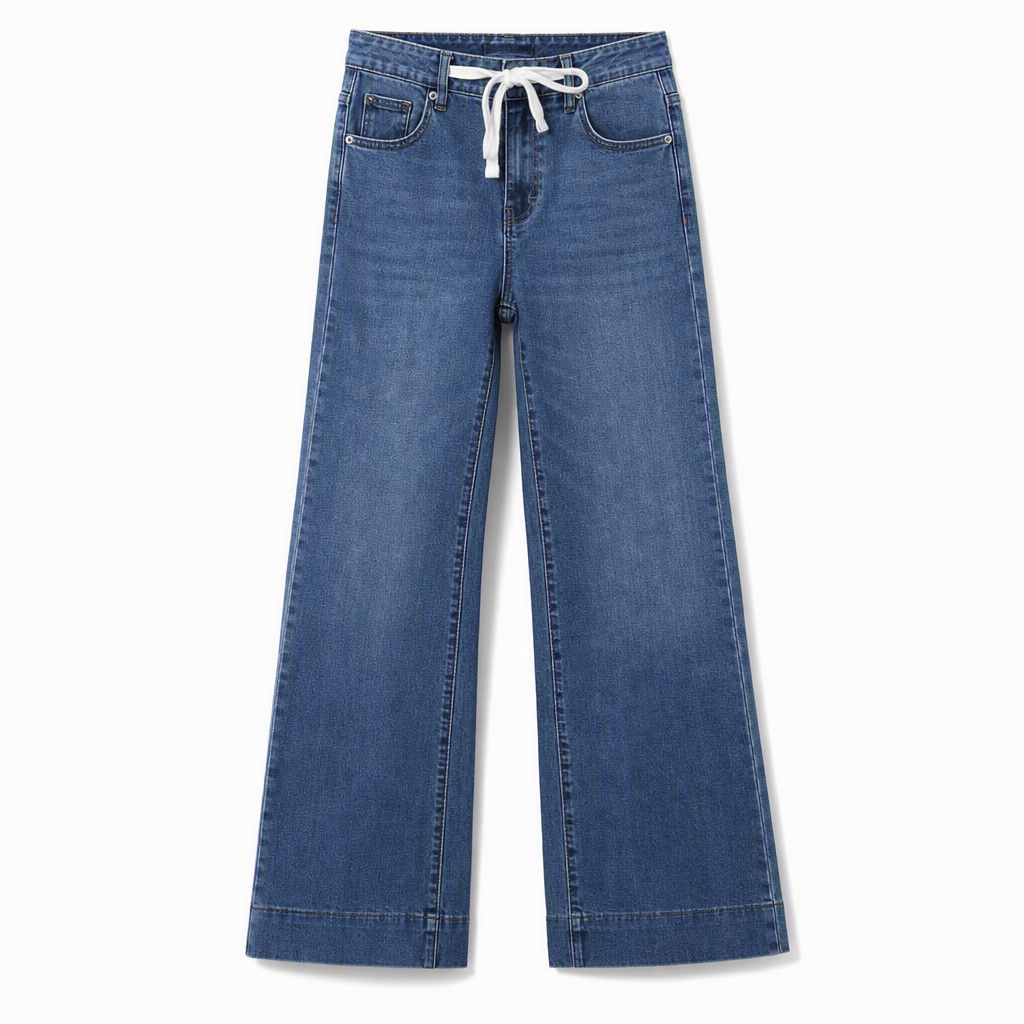 ✨ Wide-Leg Jeans Damen